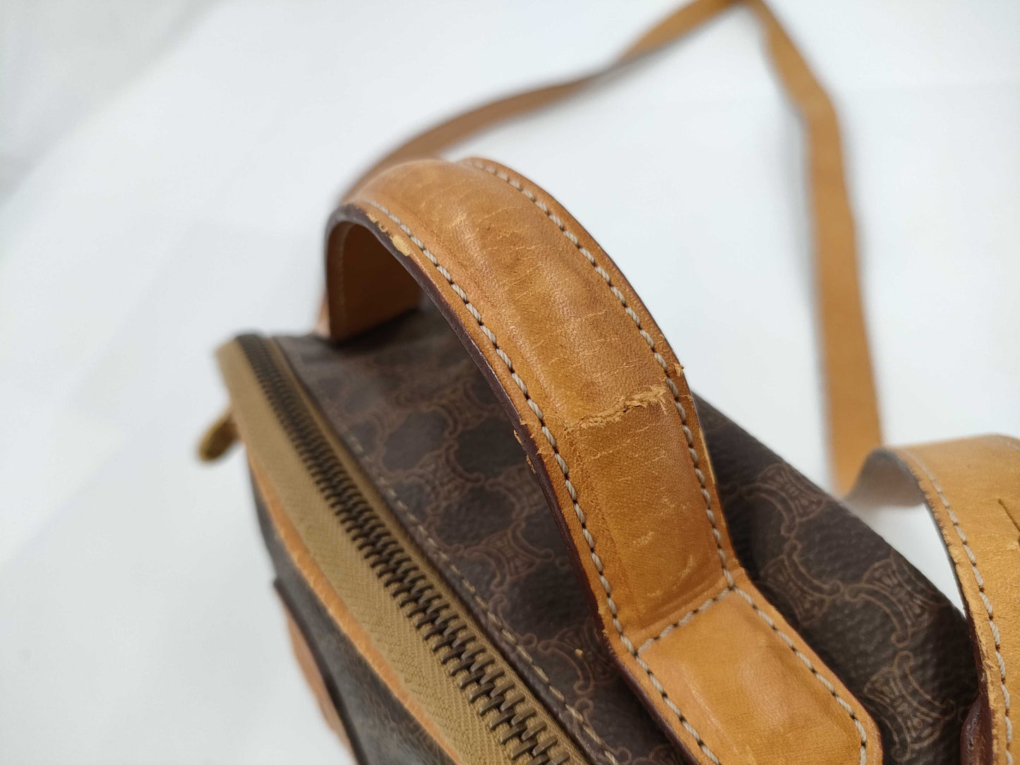 CELINE Macadam Shoulder Bag
