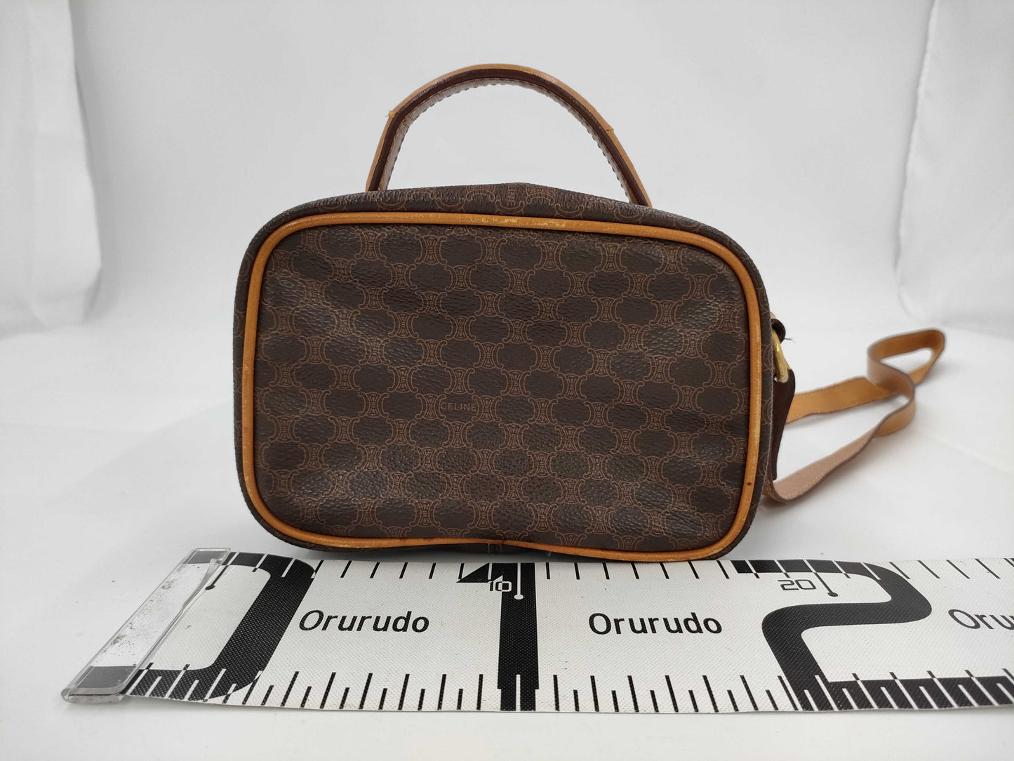 CELINE Macadam Shoulder Bag