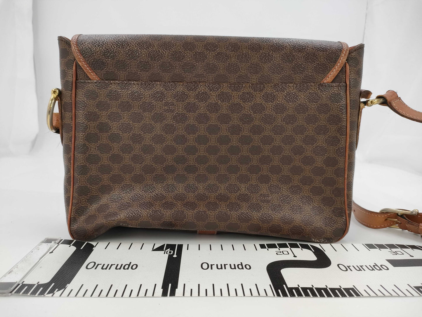CELINE Macadam Shoulder Bag