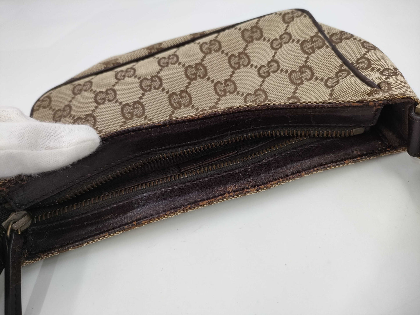 GUCCI GG Canvas Handbag Bag