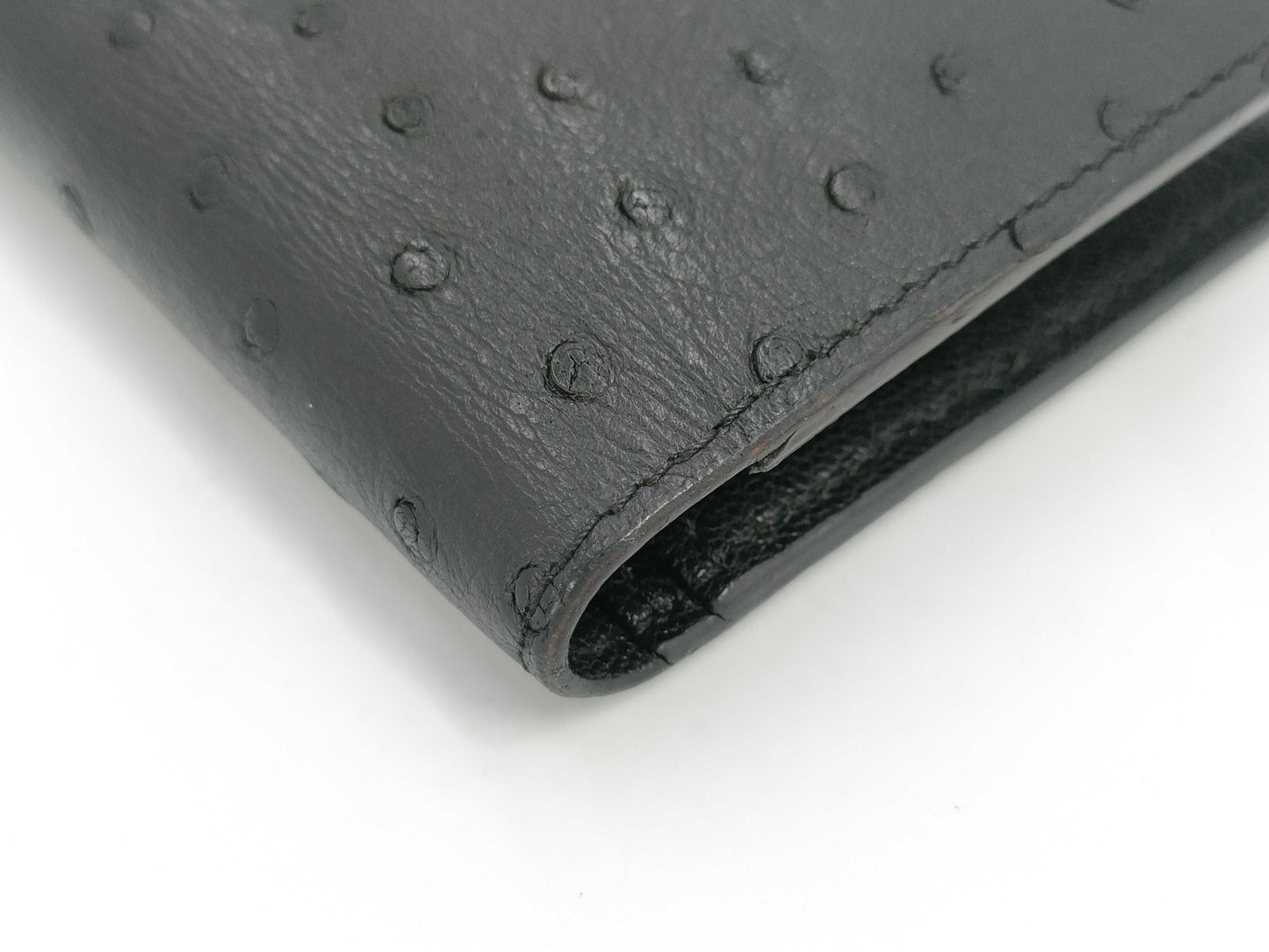 LOUIS VUITTON Ostrich Wallet