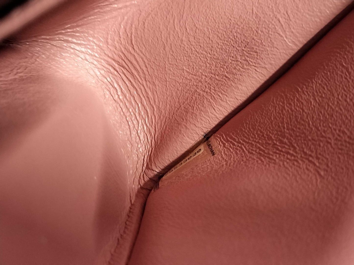 CHANEL CHANEL BAG 2.55 CALFSKIN SOFT PINK NO.25 WITH CARD A37586 GHW CHAIN SHOULDER 25533030 Shoulder Bag