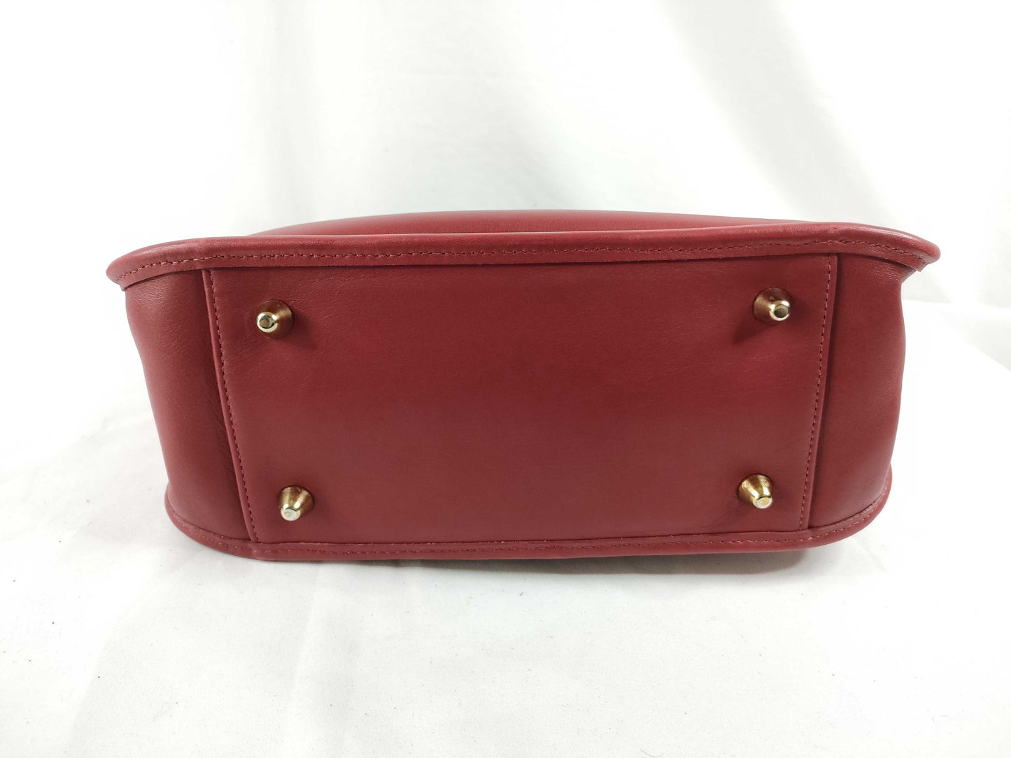 COACH shoulder bag in red calf leather
