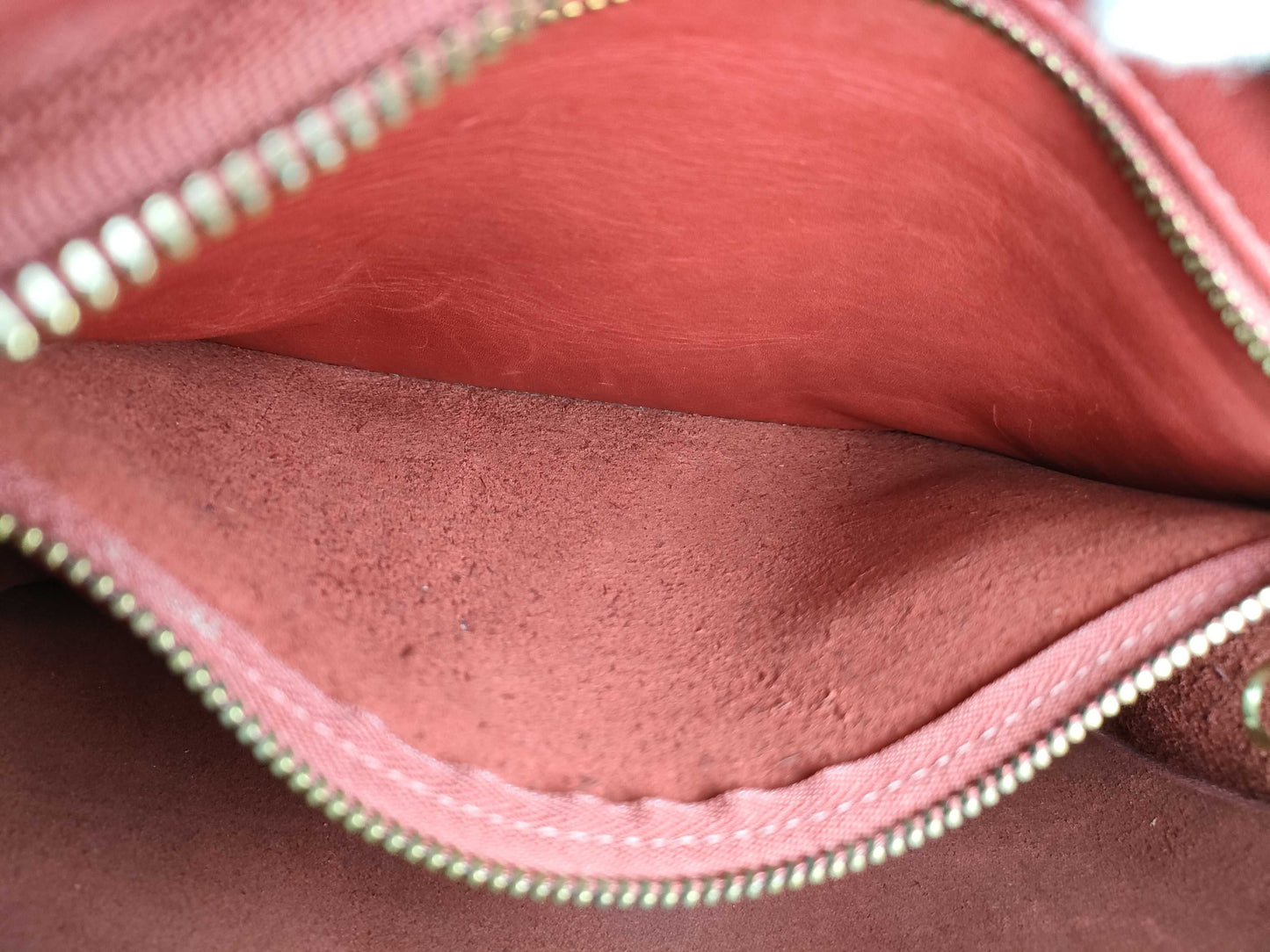 COACH shoulder bag in red calf leather