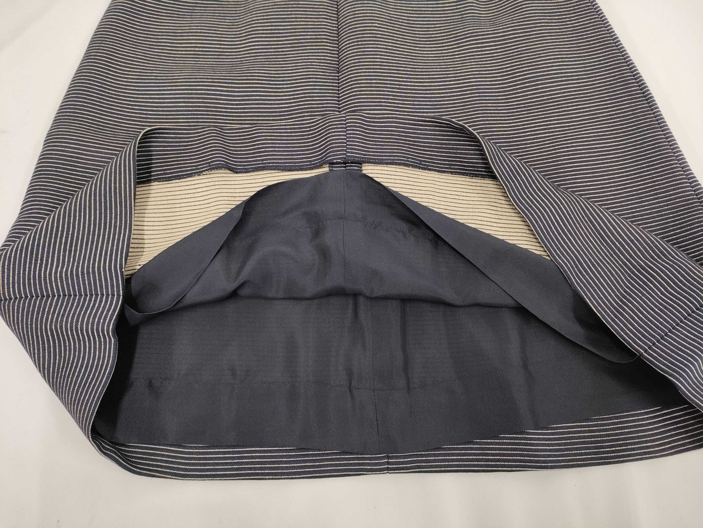 CHANEL Brand Apparel Set, Horizontal Stripe 01P, Size 40, Jacket