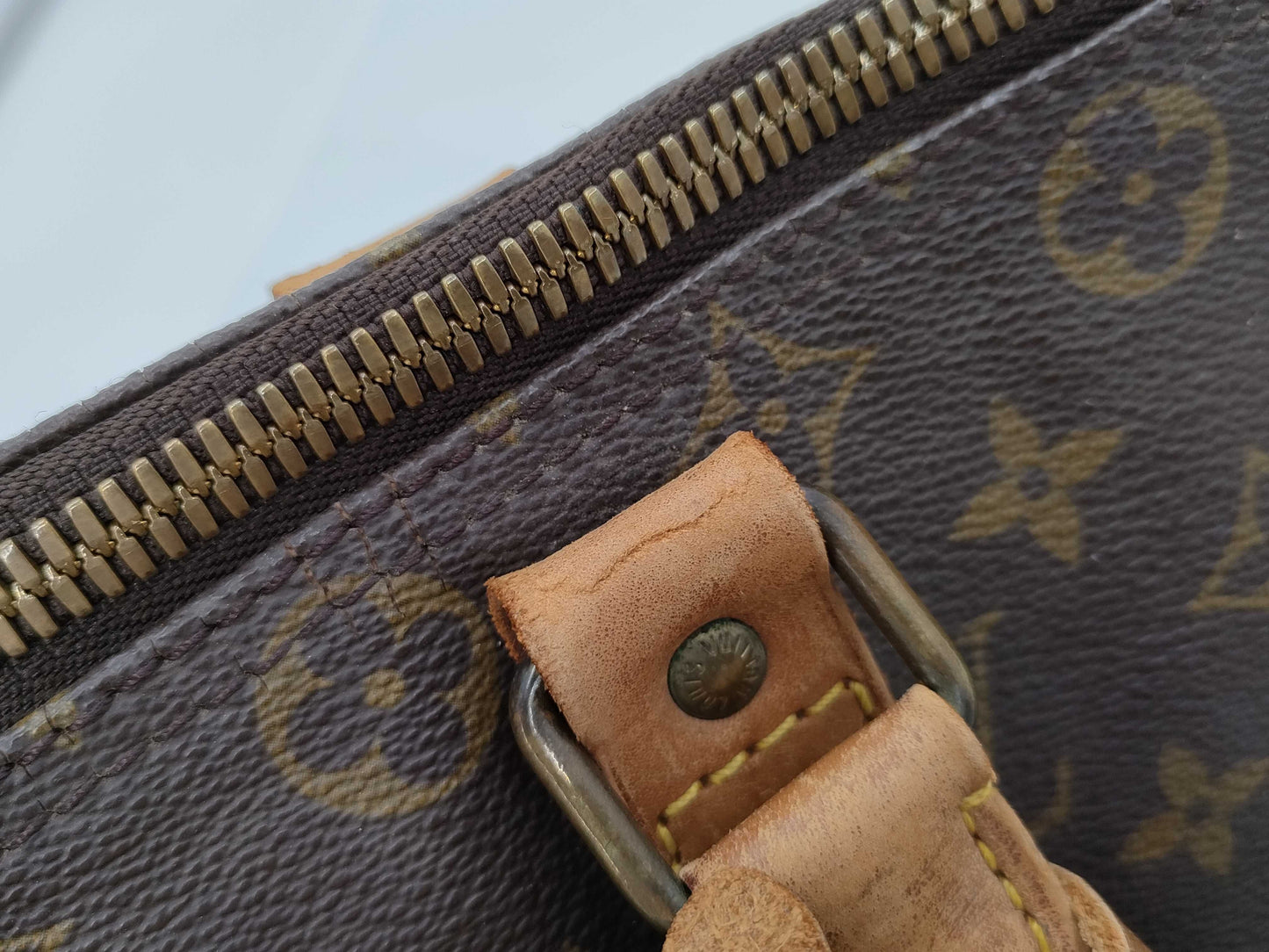LOUIS VUITTON Louis Vuitton Monogram Brand Bag Keepall Debeso Boston Bag