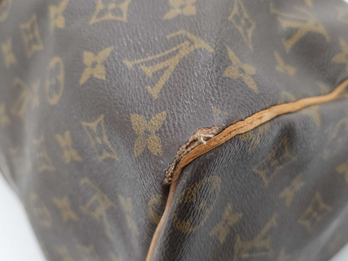 LOUIS VUITTON Louis Vuitton Monogram Brand Bag Keepall Debeso Boston Bag