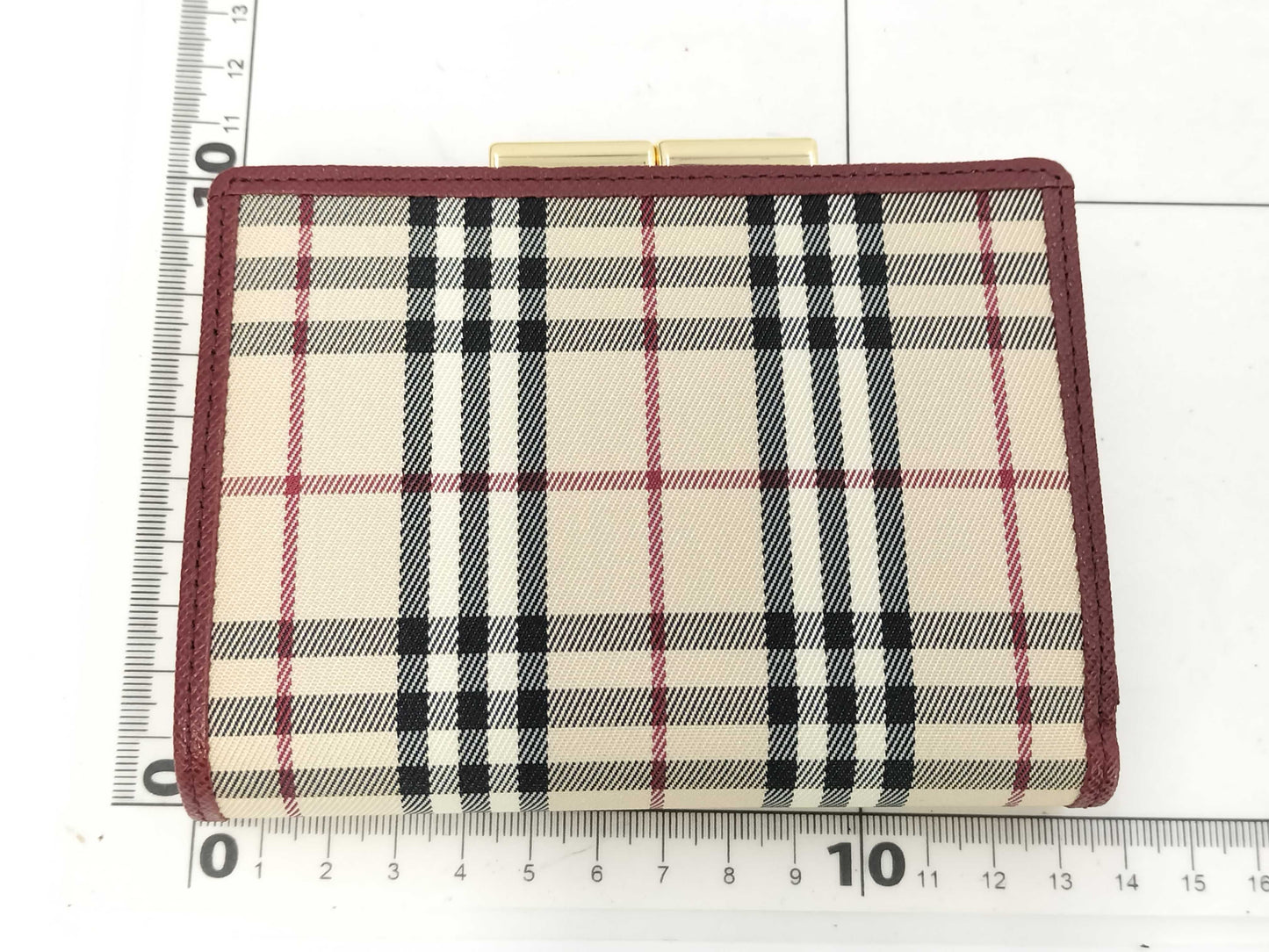 BURBERRY Nova Check Brand Bag Wallet