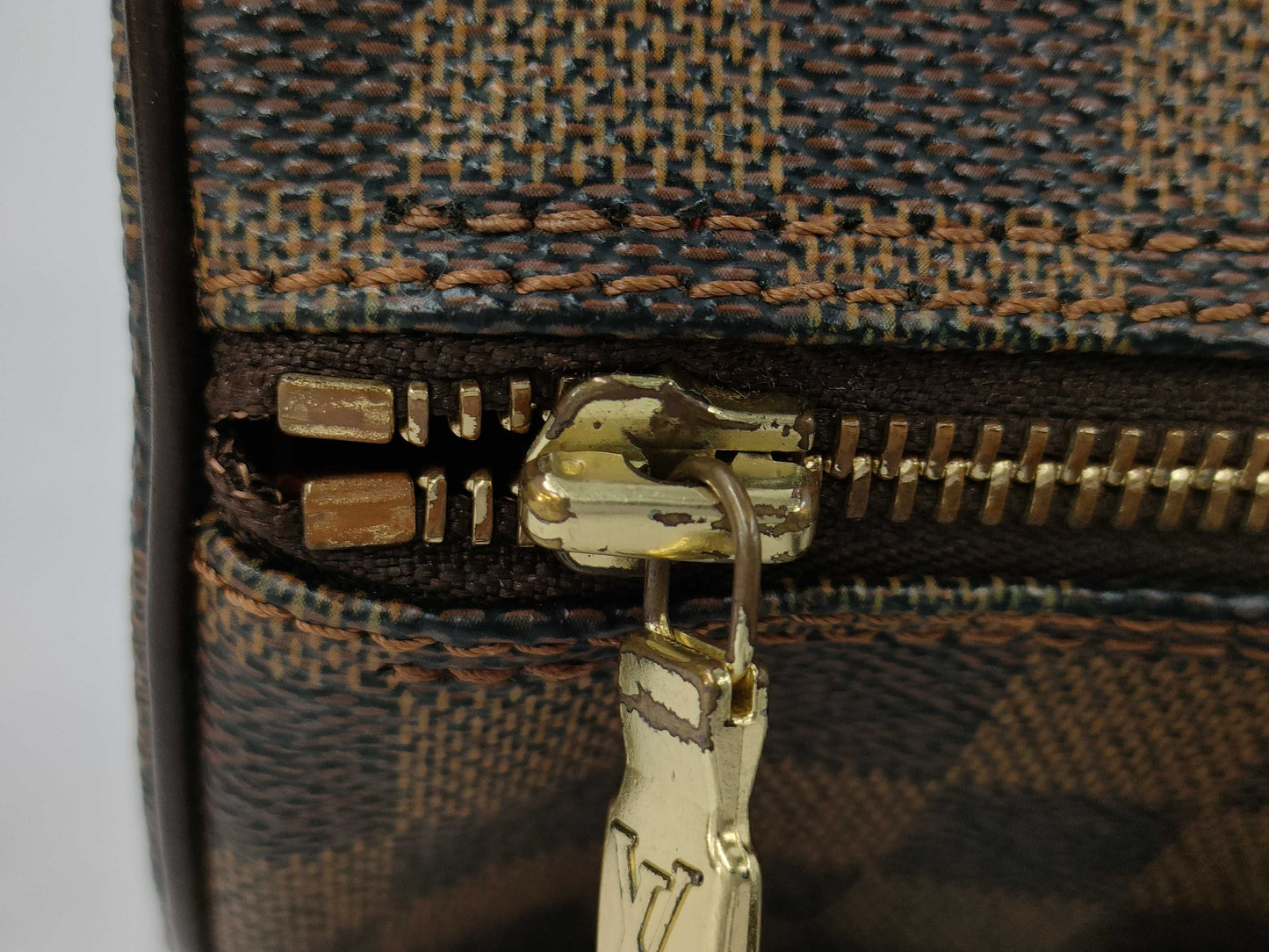 LOUIS VUITTON Damier Papillon Bag MB0014 Handbag
