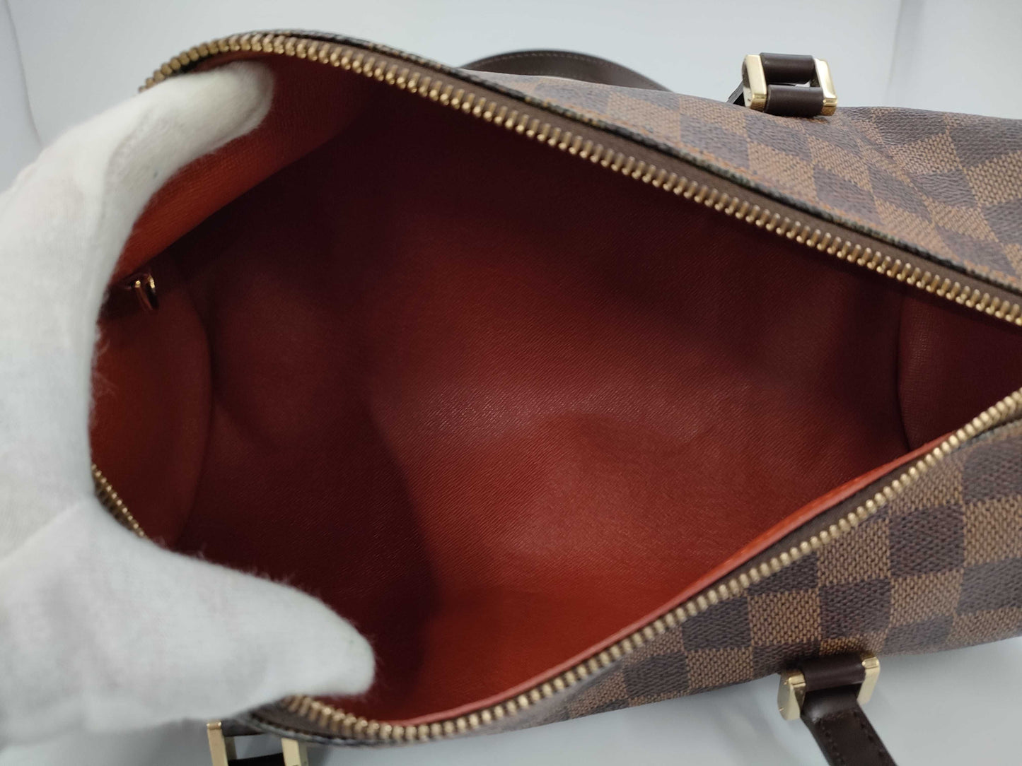 LOUIS VUITTON Damier Papillon Bag MB0014 Handbag