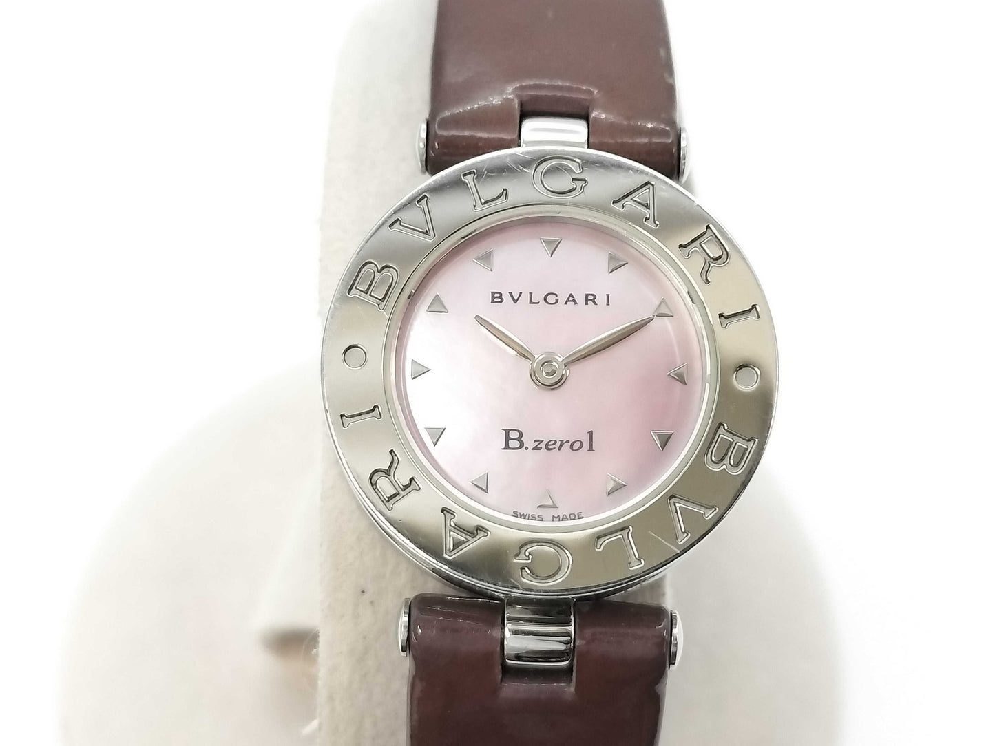 BVLGARI B.zero1 BZ22S D3767 Quartz Shell Dial Unmoving Women's Watch