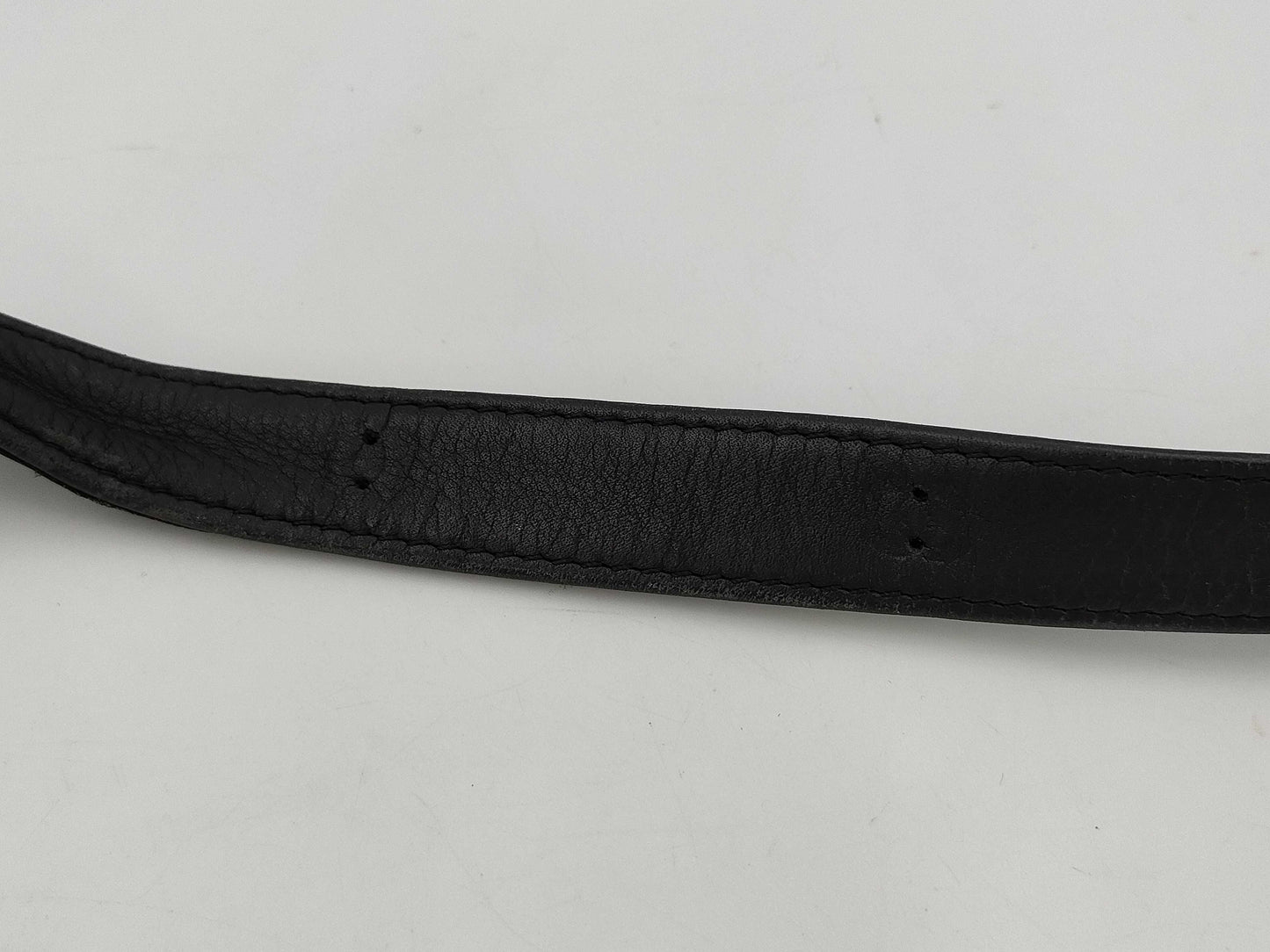 CHANEL Coco Mark Chain Black Belt
