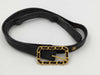 CHANEL Coco Mark Chain Black Belt
