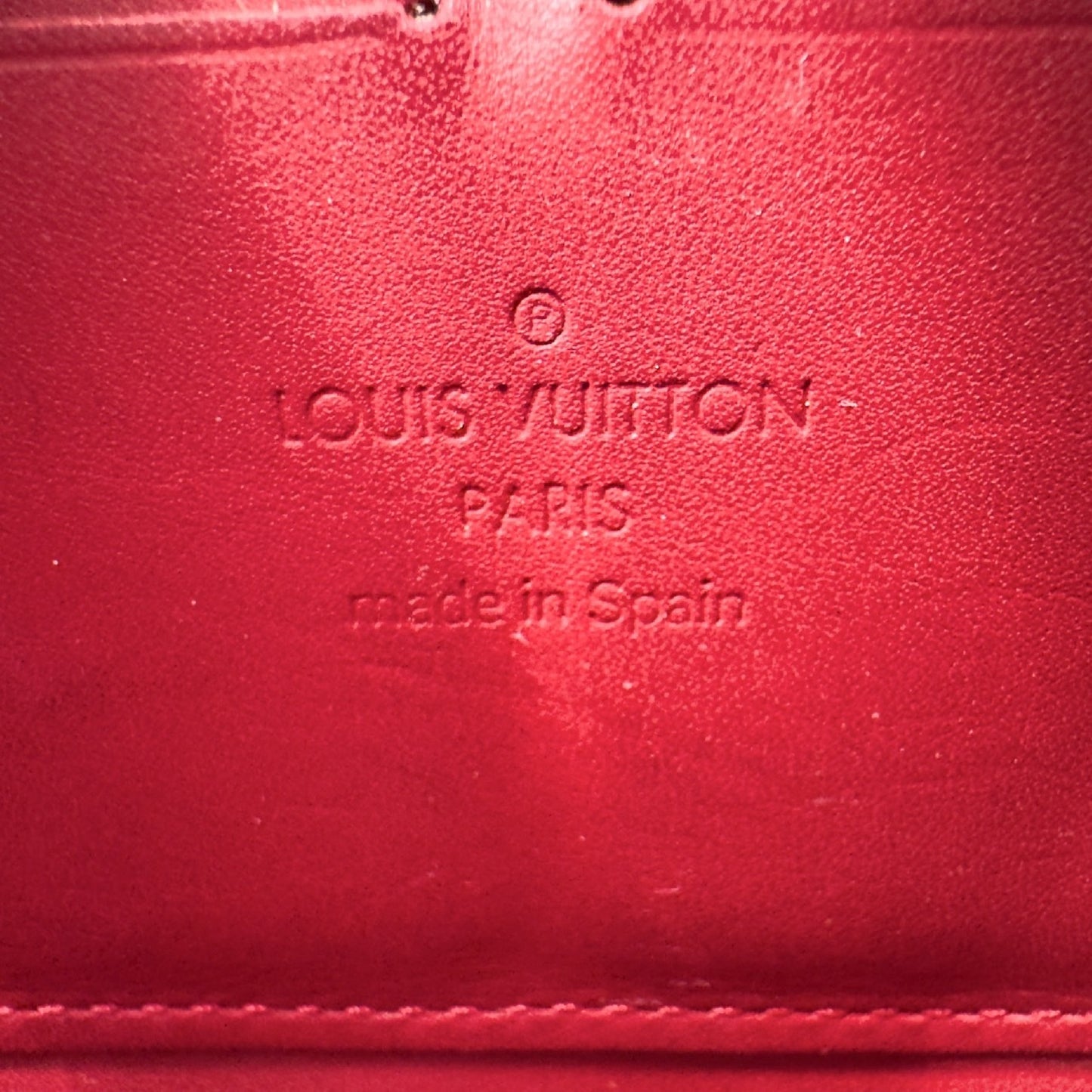 LOUIS VUITTON Vernis Long Wallet