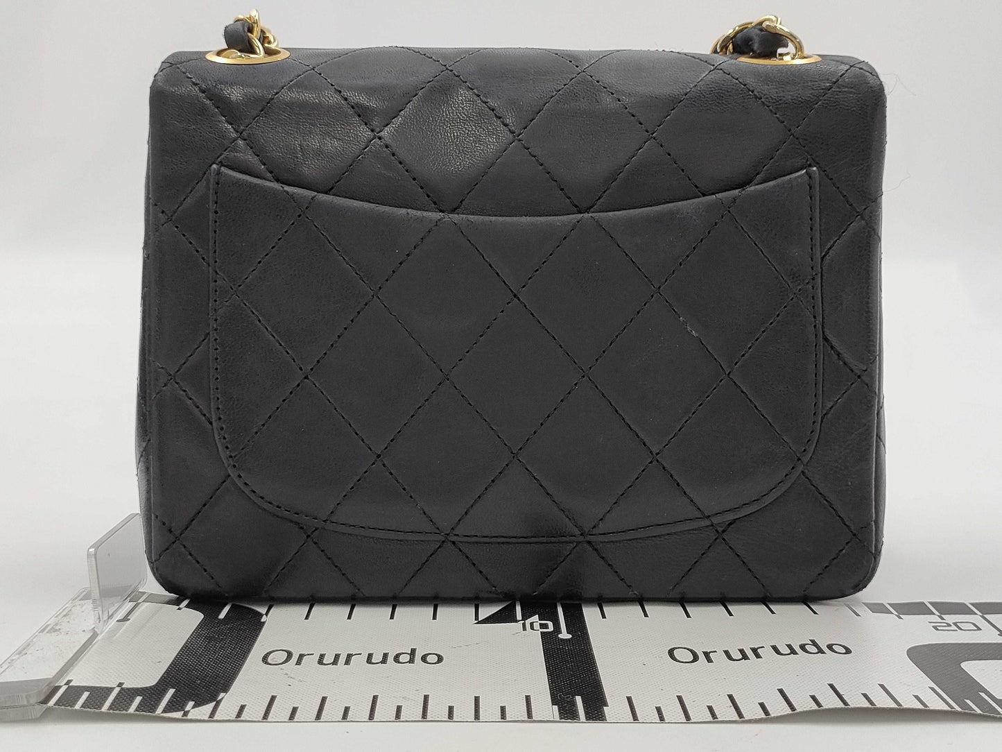 CHANEL Mini Matelasse Lambskin Chain Shoulder Bag