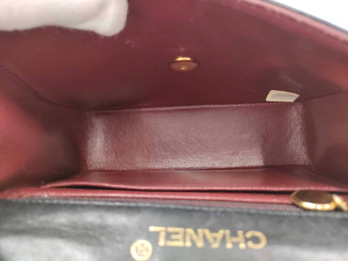 CHANEL Mini Matelasse Lambskin Chain Shoulder Bag