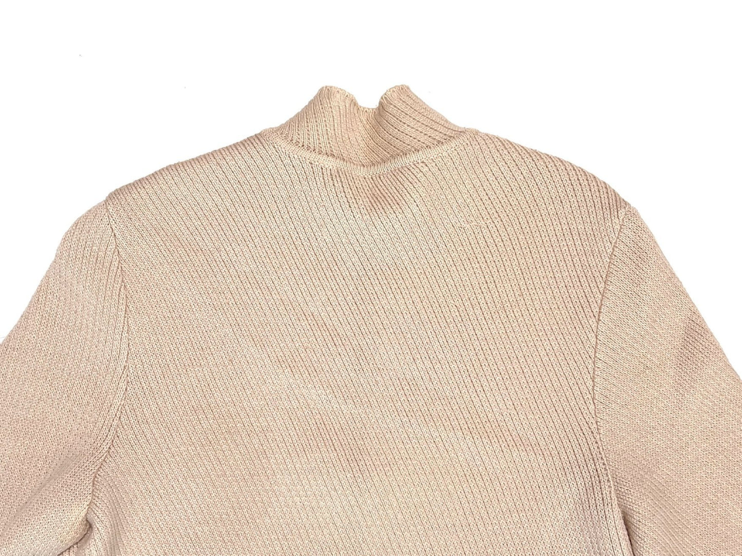 Salvatore Ferragamo Knit Full-Zip Jacket, Beige, Size XL