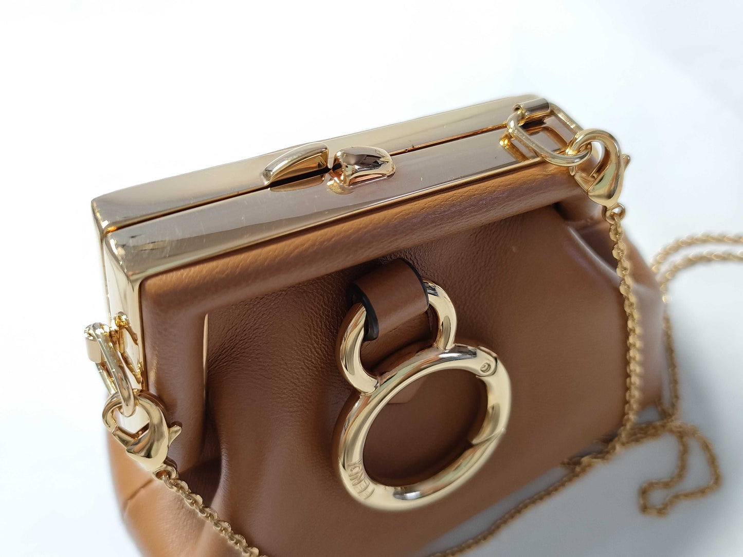 FENDI First Mini Chain Shoulder Bag