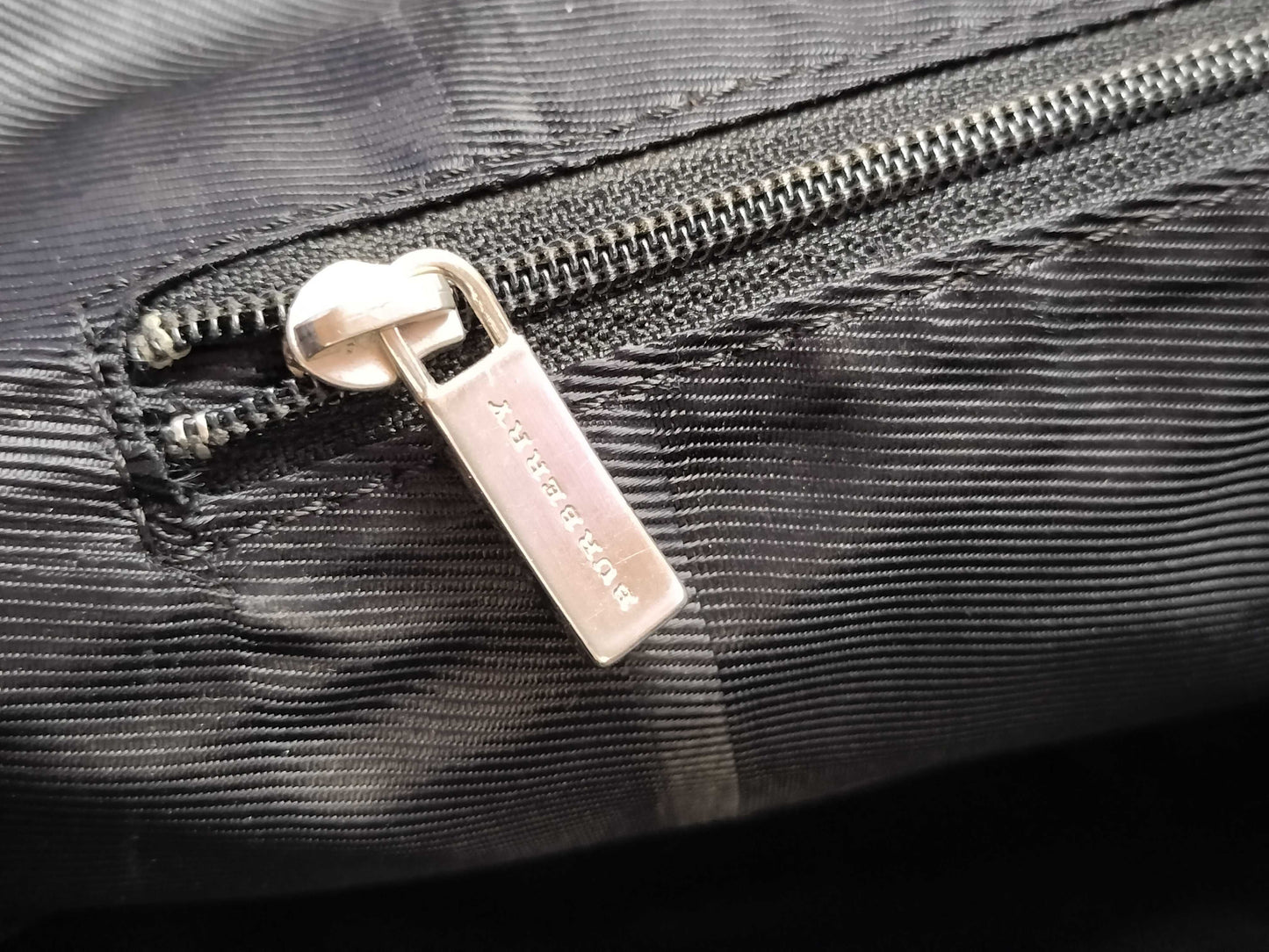 BURBERRY Checked Shoulder Bag