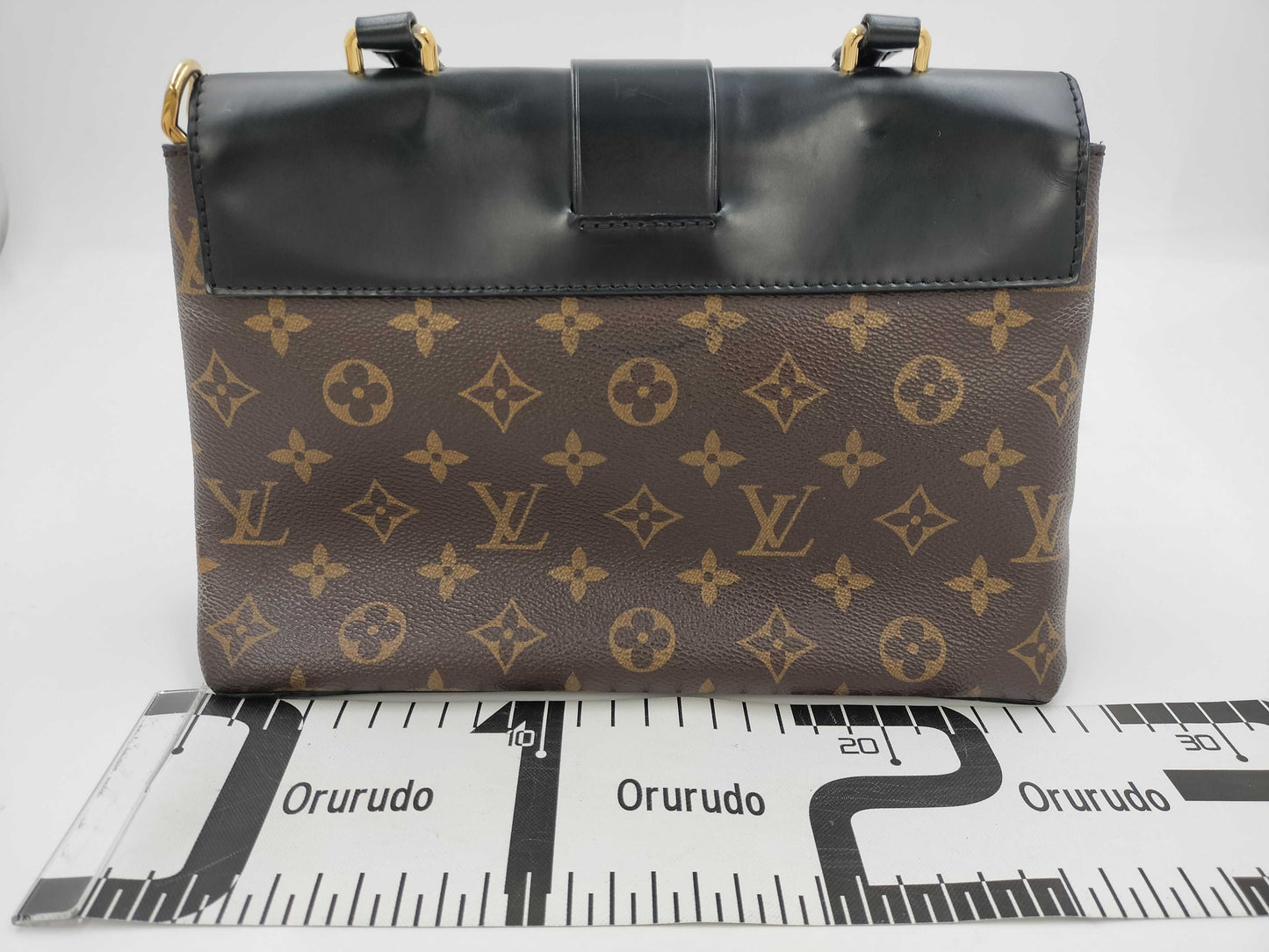 LOUIS VUITTON M43125 Monogram One-Handle Flap Bag MM FL3117 Handbag