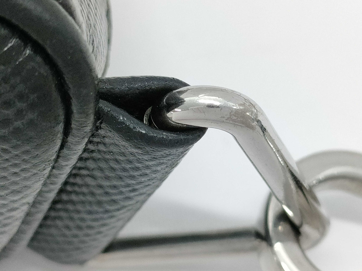 PRADA Prada Shoulder Bag Leather Black IC Shoulder Bag