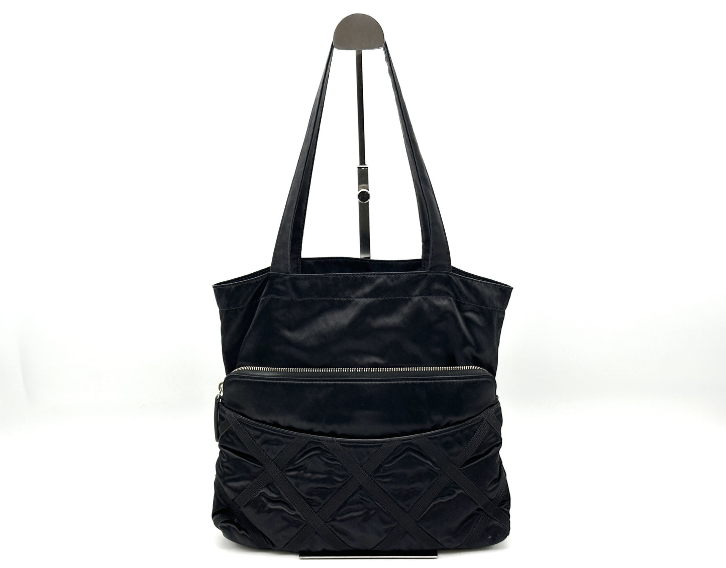 CHANEL Nylon Chain Black 31 Series Sticker with Card Included W26.5cm Shoulder Bag