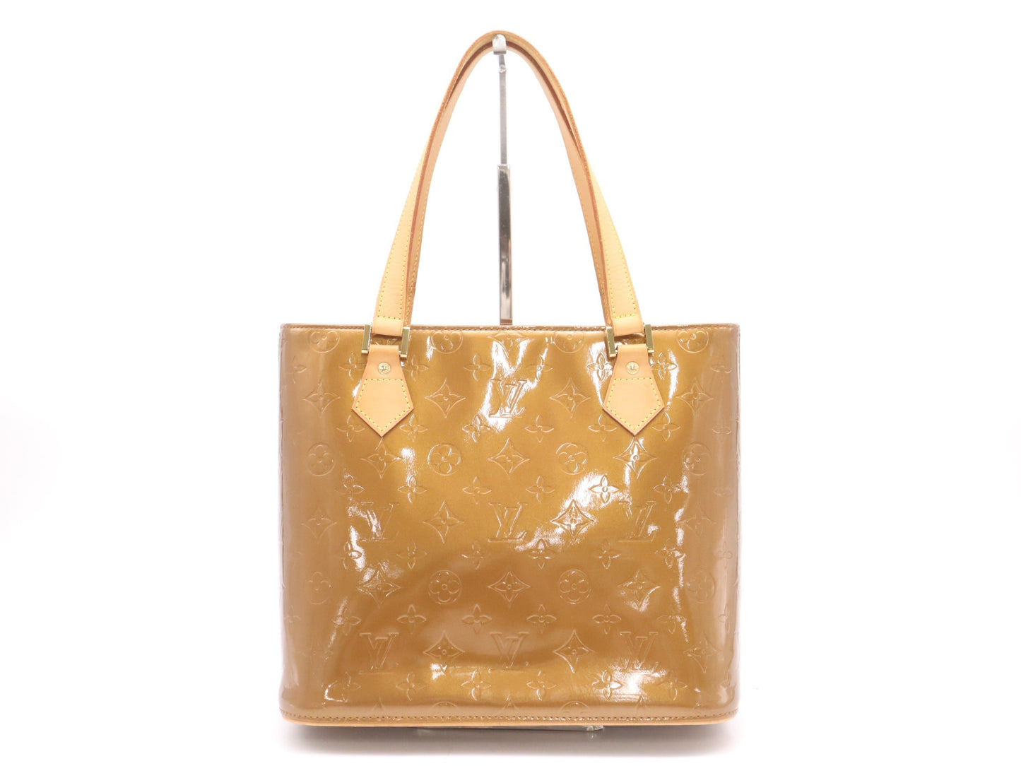 LOUIS VUITTON M91122 Vernis Houston Bronze Tote Bag