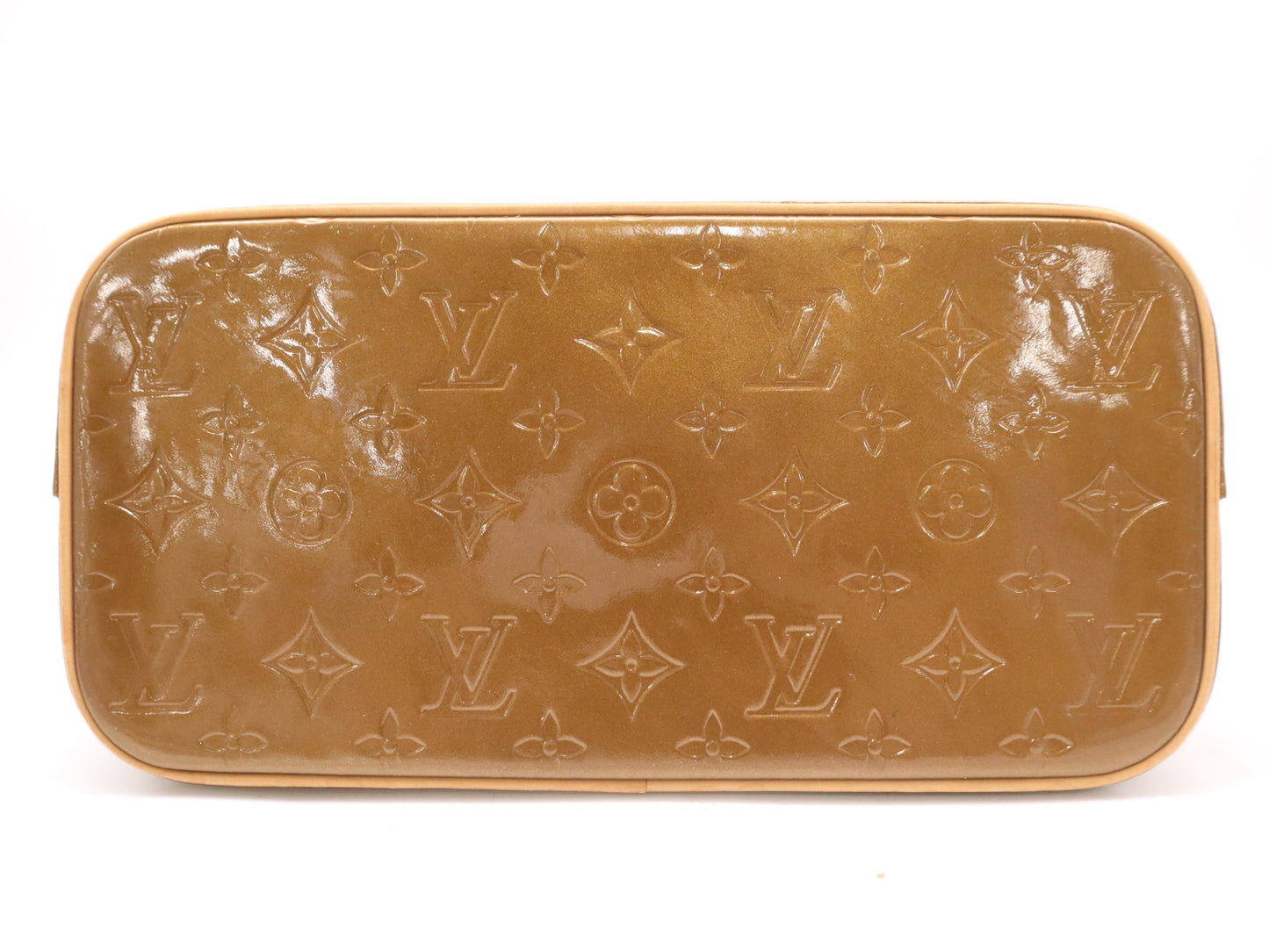 LOUIS VUITTON M91122 Vernis Houston Bronze Tote Bag