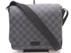 LOUIS VUITTON N41260? Damier Graphite District PM Shoulder Bag