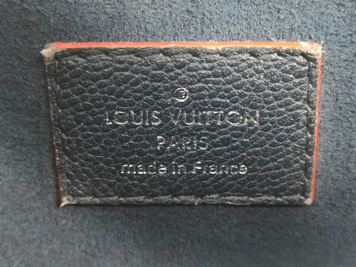 LOUIS VUITTON Twist Tote Handbag, Navy Blue with Silver Hardware, Epi Leather, Shoulder Strap, Clochet, M54980 AR4108