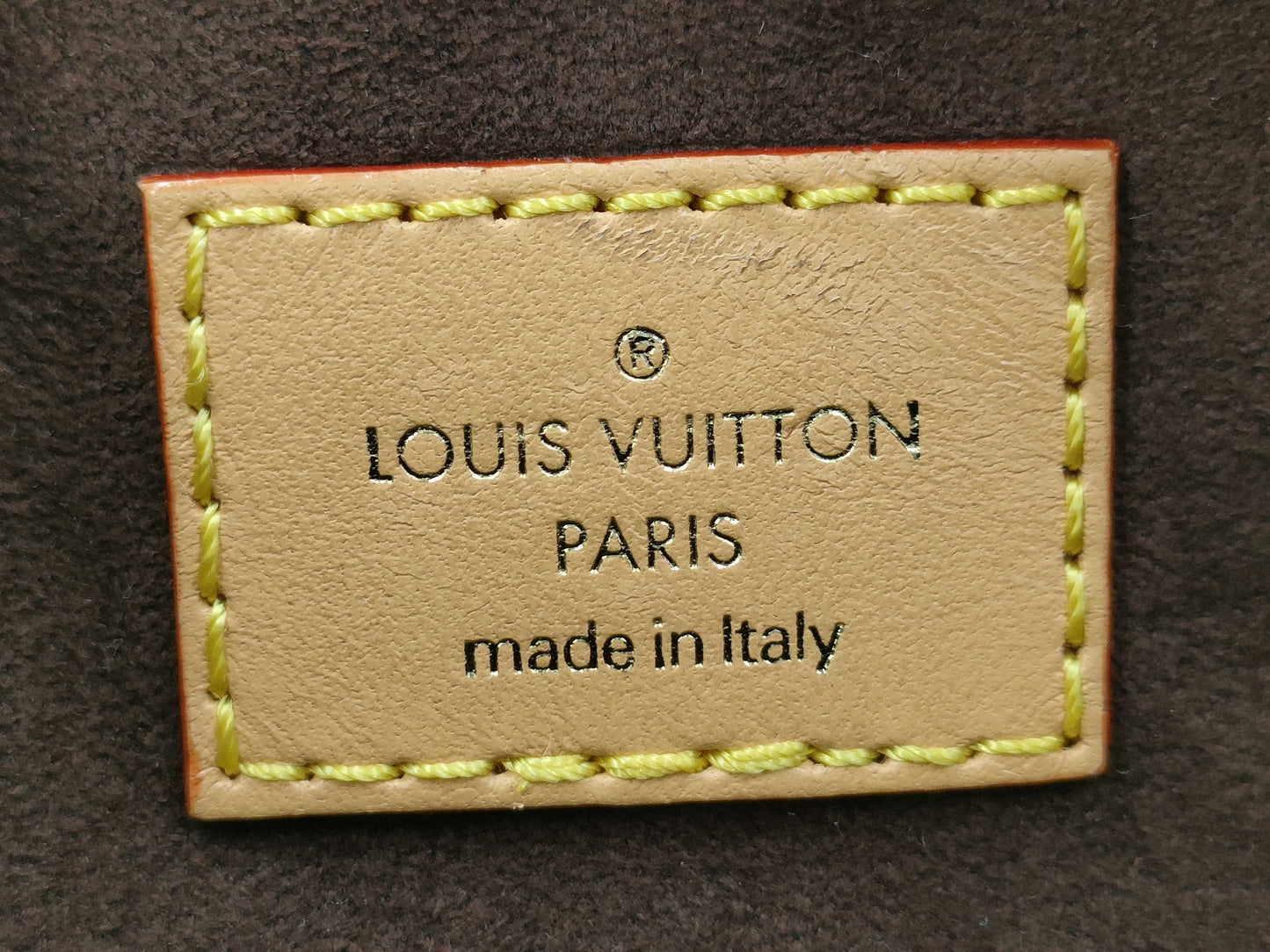LOUIS VUITTON Mini Bumbag Brown Monogram Canvas with Gold Hardware M82335 RFID Chain Shoulder Bag