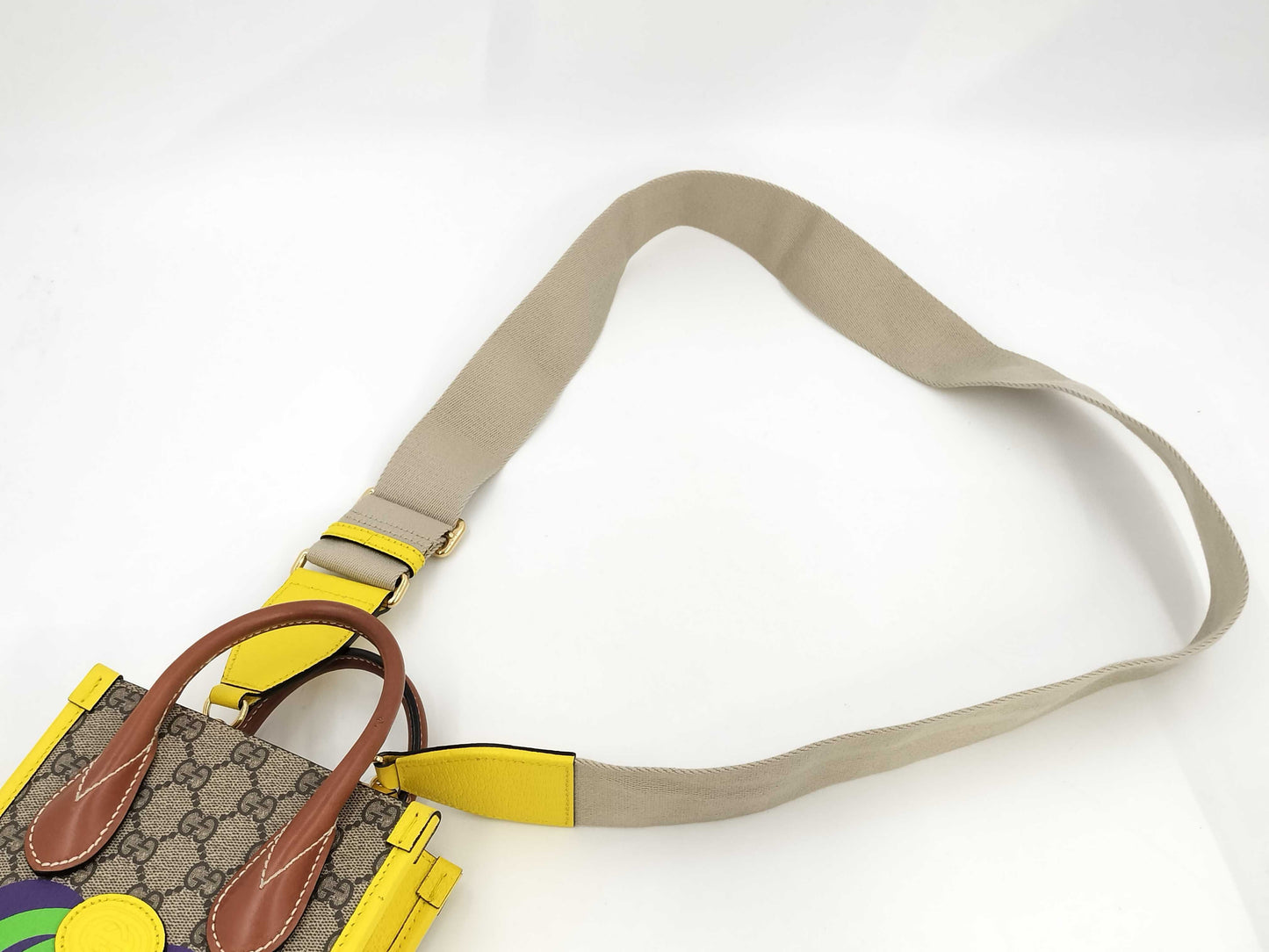 GUCCI GUCCI GG Supreme Vertical 2-Way Handbag