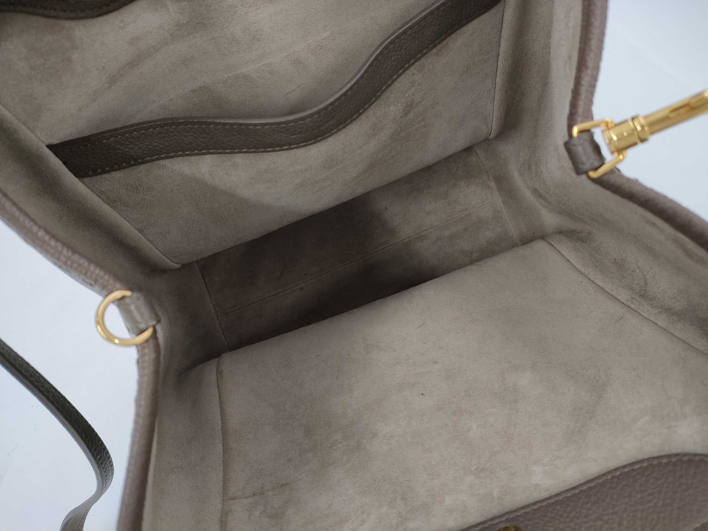 CELINE Small Fold Cabas Handbag 2-way Shoulder Bag