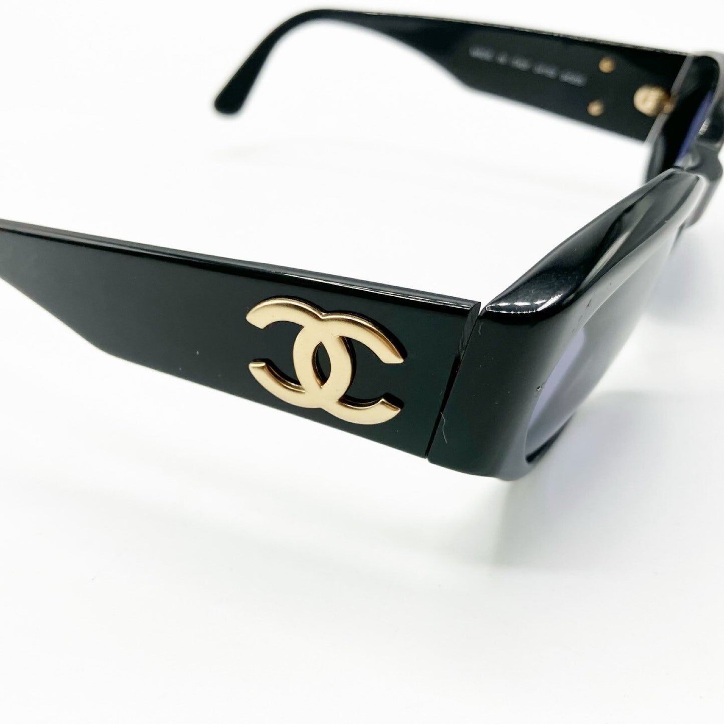CHANEL Coco Mark Sunglasses Black Sunglasses/Eyeglasses