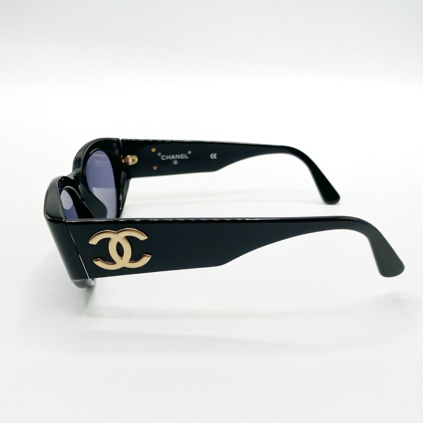 CHANEL Coco Mark Sunglasses Black Sunglasses/Eyeglasses