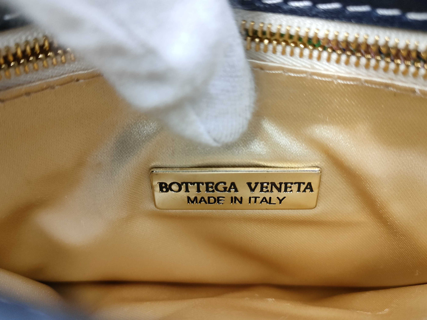 BOTTEGA VENETA Bottega Veneta Intrecciato Leather Handbag Multicolor Shoulder Bag