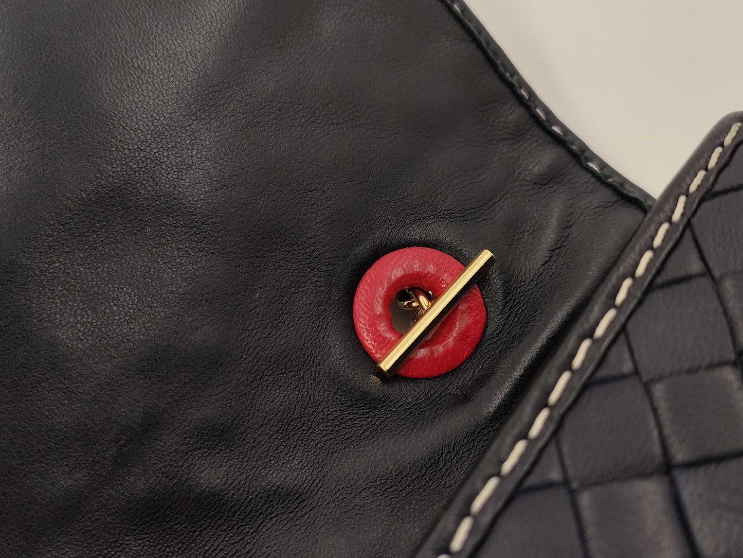 BOTTEGA VENETA Bottega Veneta Intrecciato Leather Handbag Multicolor Shoulder Bag