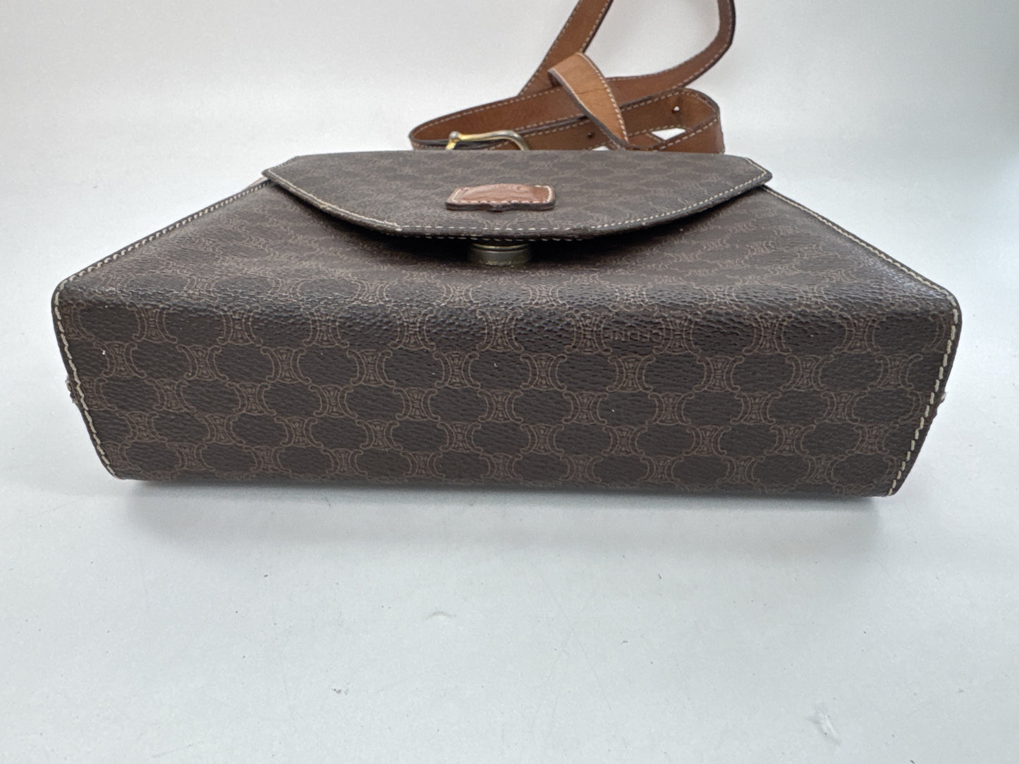 CELINE Macadam Shoulder Bag