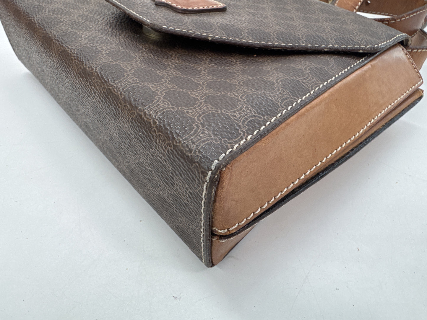 CELINE Macadam Shoulder Bag