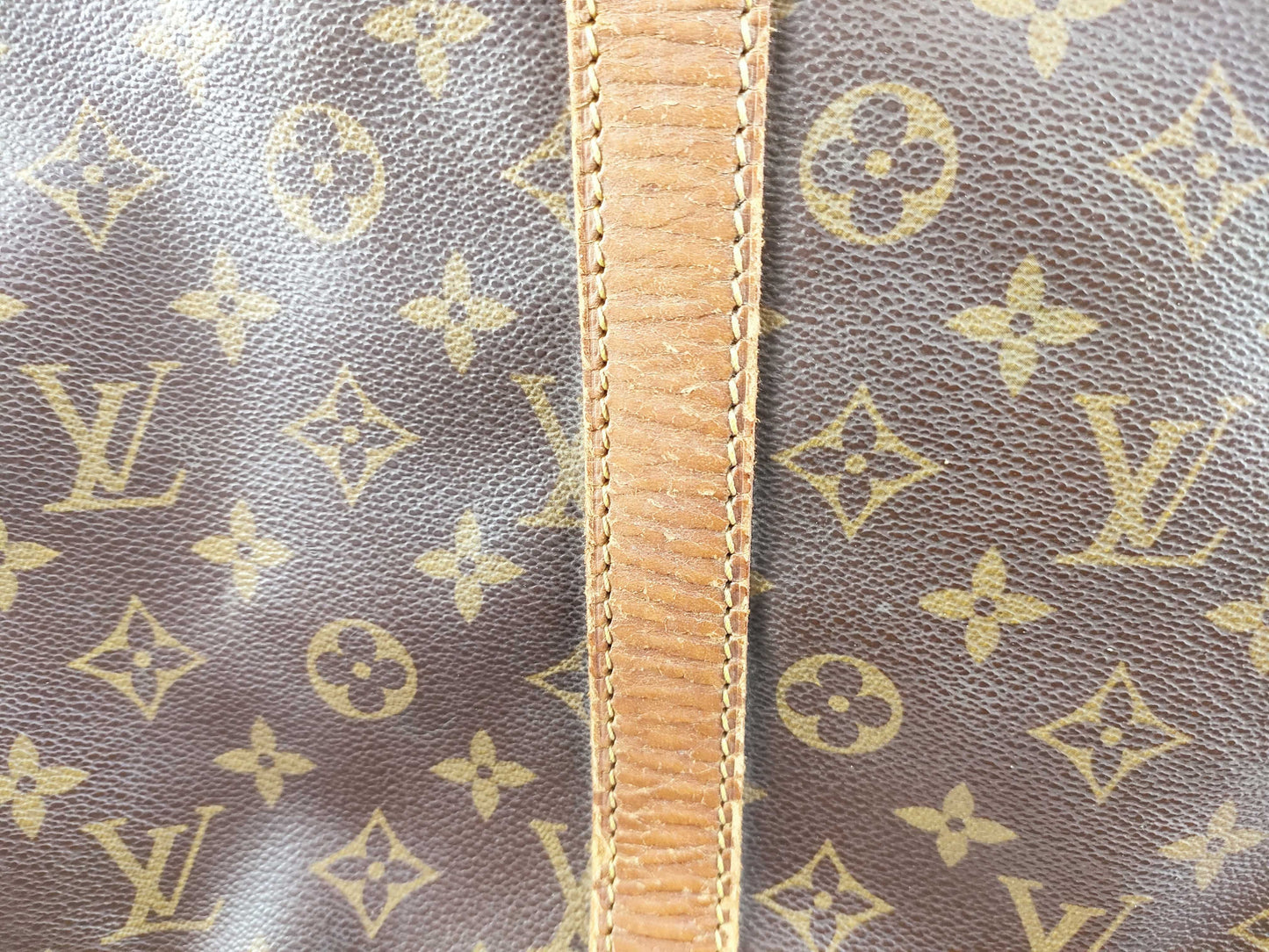 LOUIS VUITTON Monogram Keepall 55 Boston Bag