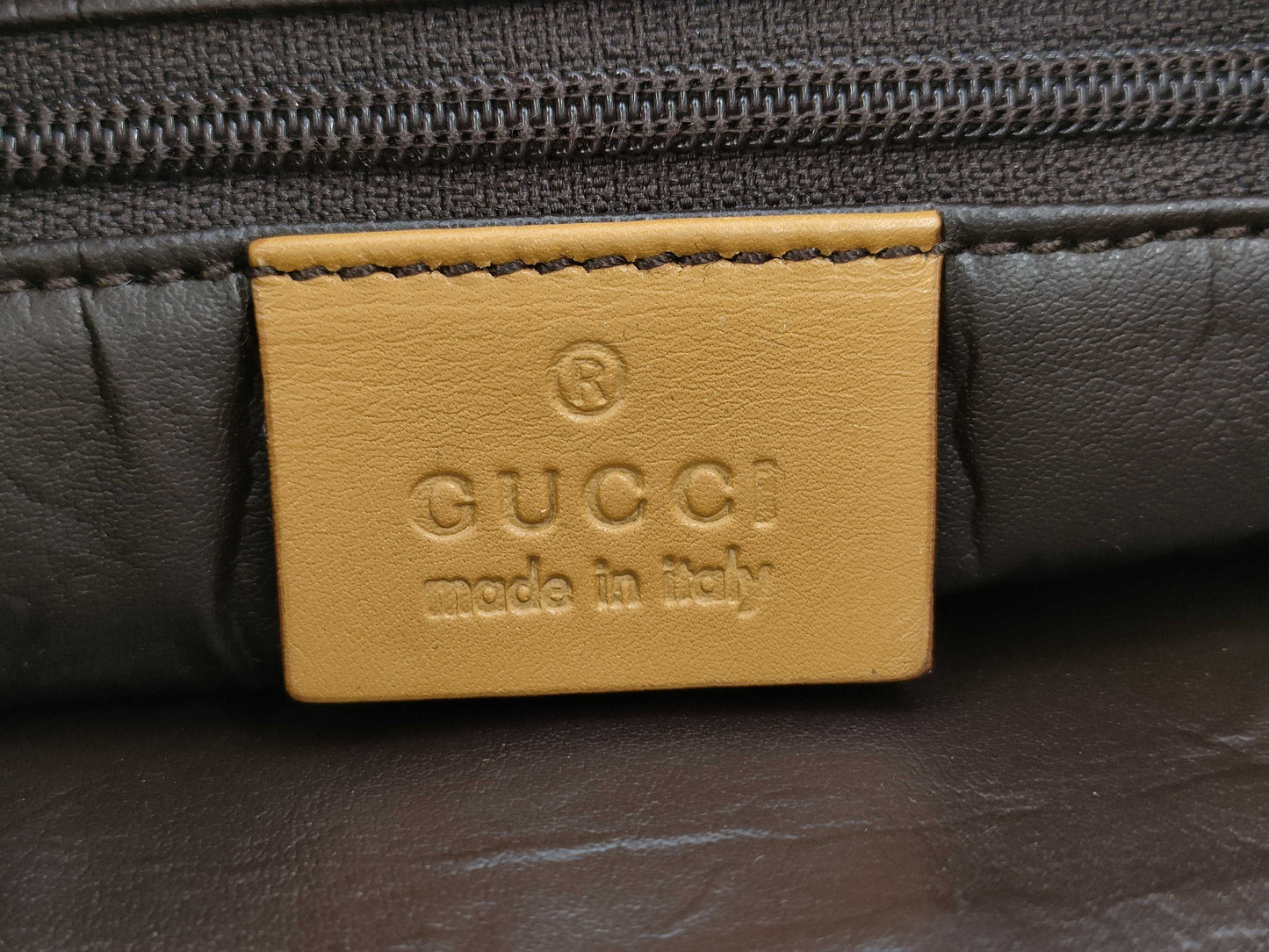 GUCCI GUCCI Jackie Shelly 001/4057 Shoulder Bag GG Canvas Leather Handbag Yellow Bag