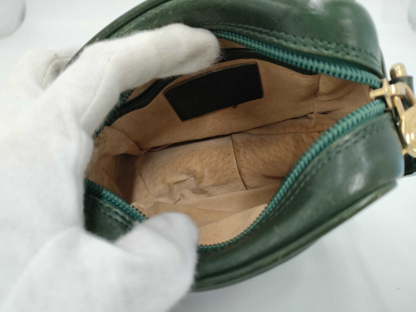 HIROFU HIROFU Accessory Pouch One-Shoulder Bag Green Bag