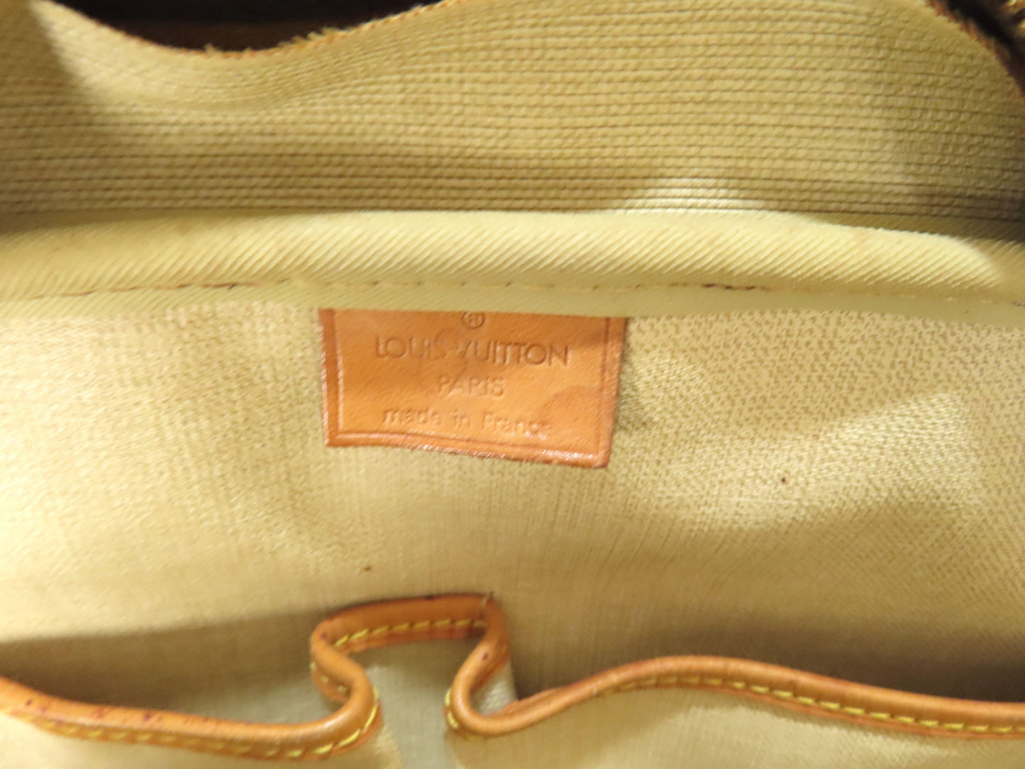 LOUIS VUITTON Monogram Deauville M47270 VI0997 Handbag