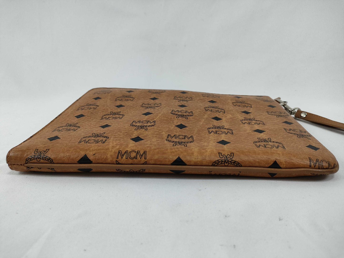 MCM SG-MCM Leather Clutch bag Brown Second bag