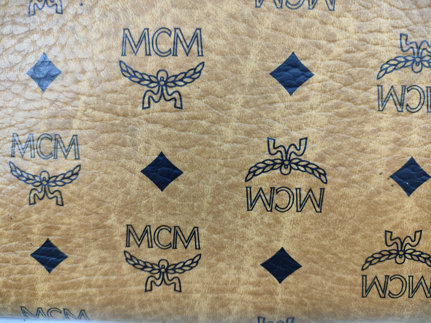 MCM SG-MCM Leather Clutch bag Brown Second bag