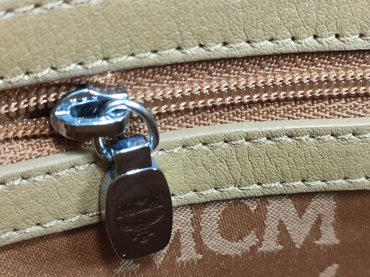 MCM SG-MCM Leather Clutch bag Brown Second bag