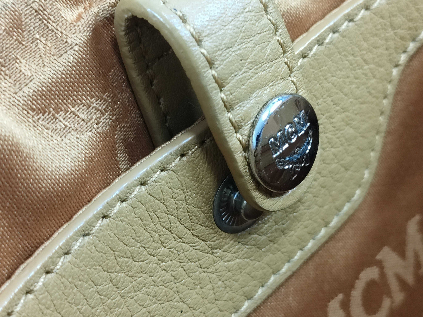 MCM SG-MCM Leather Clutch bag Brown Second bag