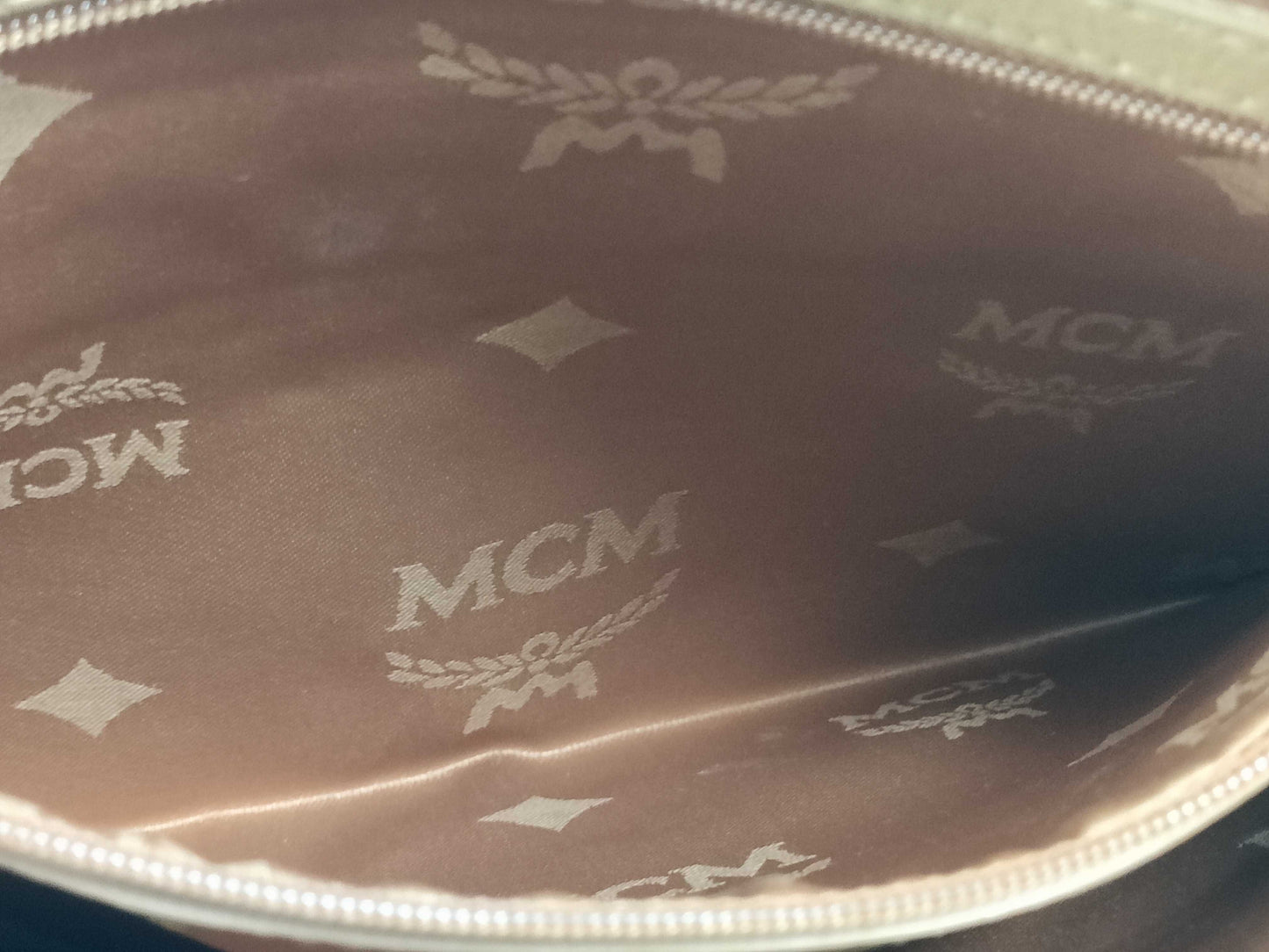 MCM SG-MCM Leather Clutch bag Brown Second bag