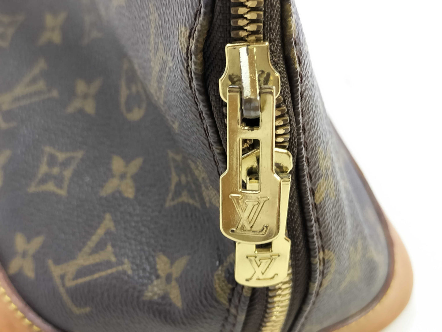LOUIS VUITTON Monogram PH-Louis Vuitton BB Alma Canvas Hand Bag 32cm