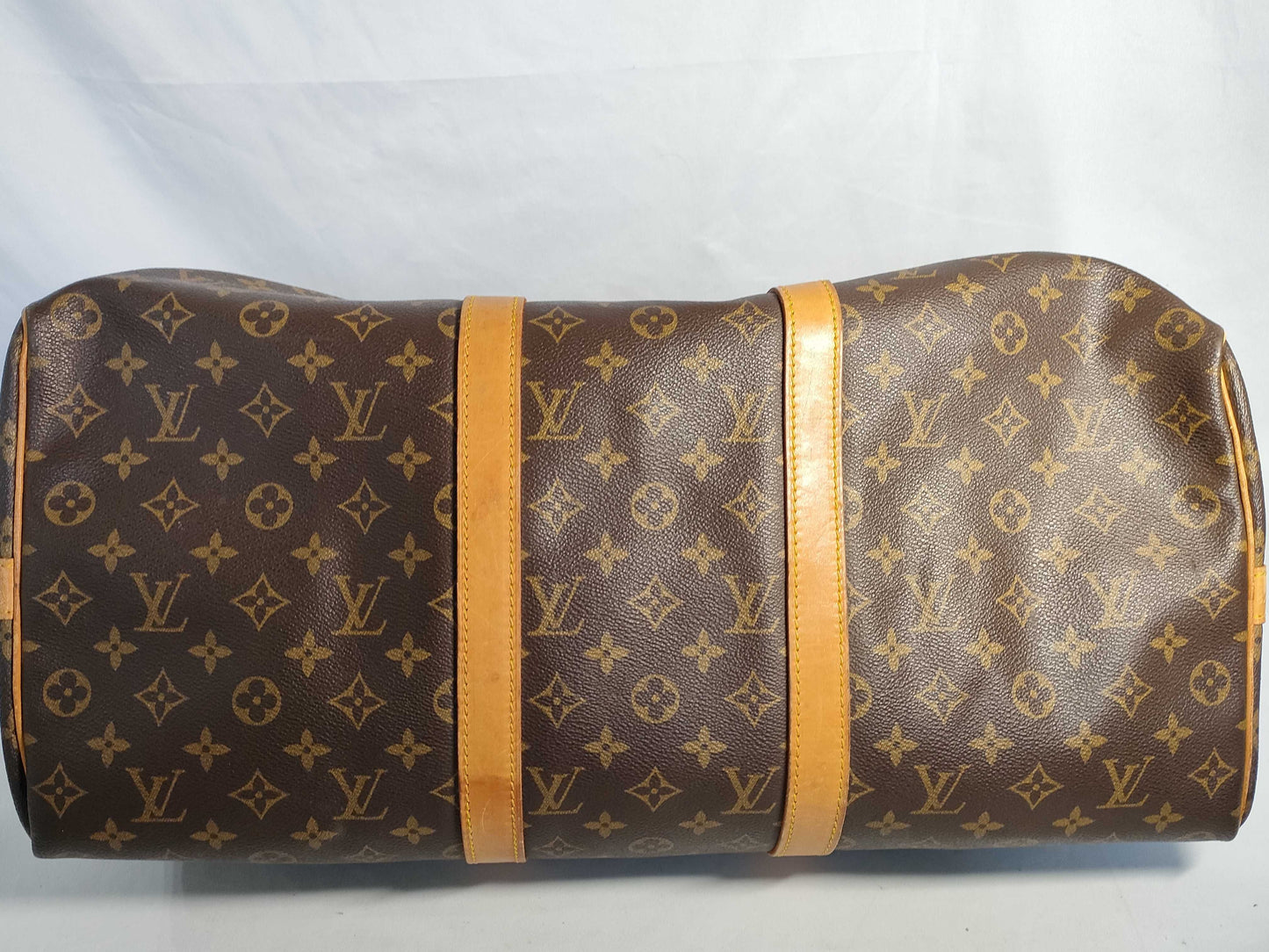 LOUIS VUITTON M41416 Monogram Louis Vuitton Monogram Keepall Bandouliere 50 M41416 SD051 Brown Boston Bag